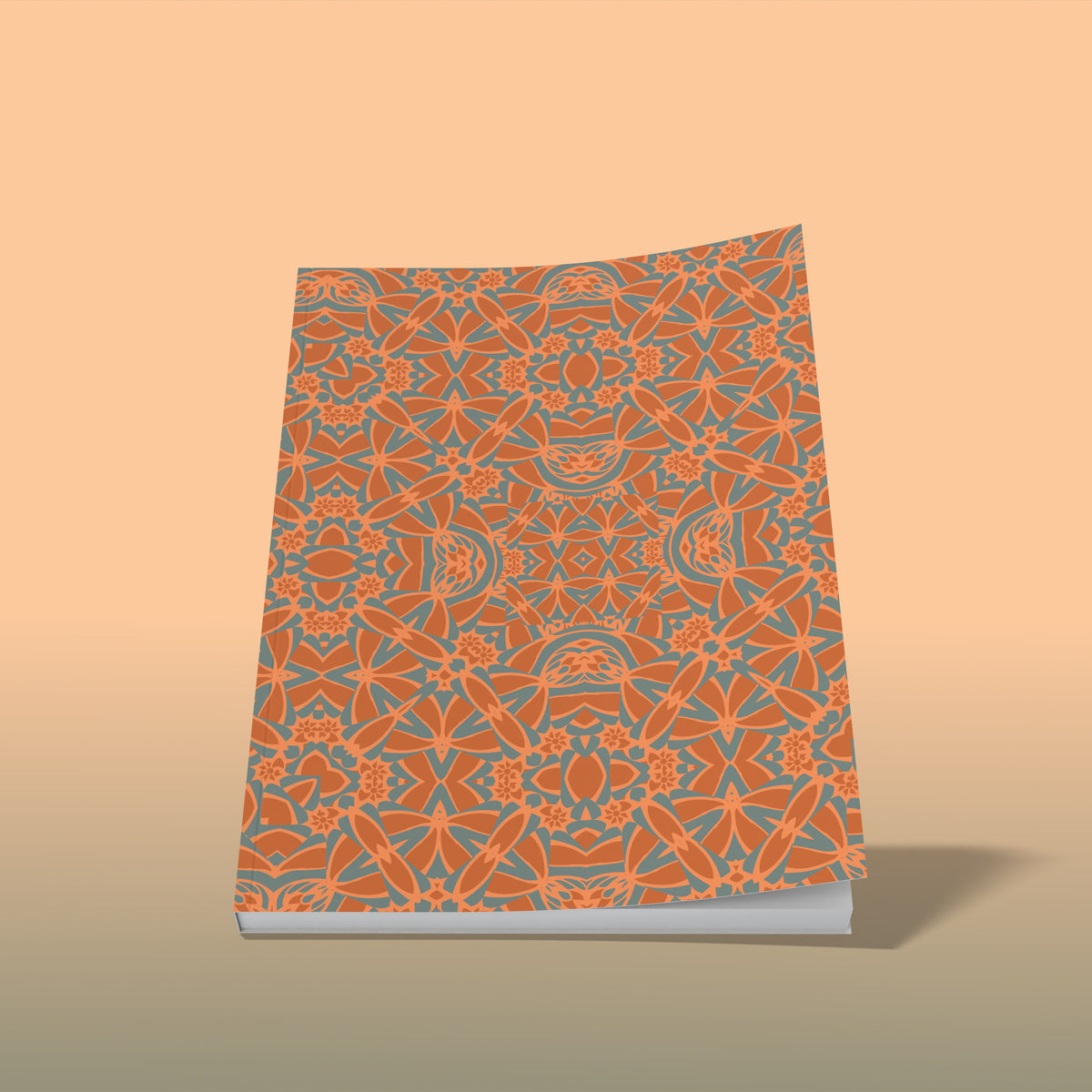 Decorative Terracotta ornament visualized in a contemporary interior