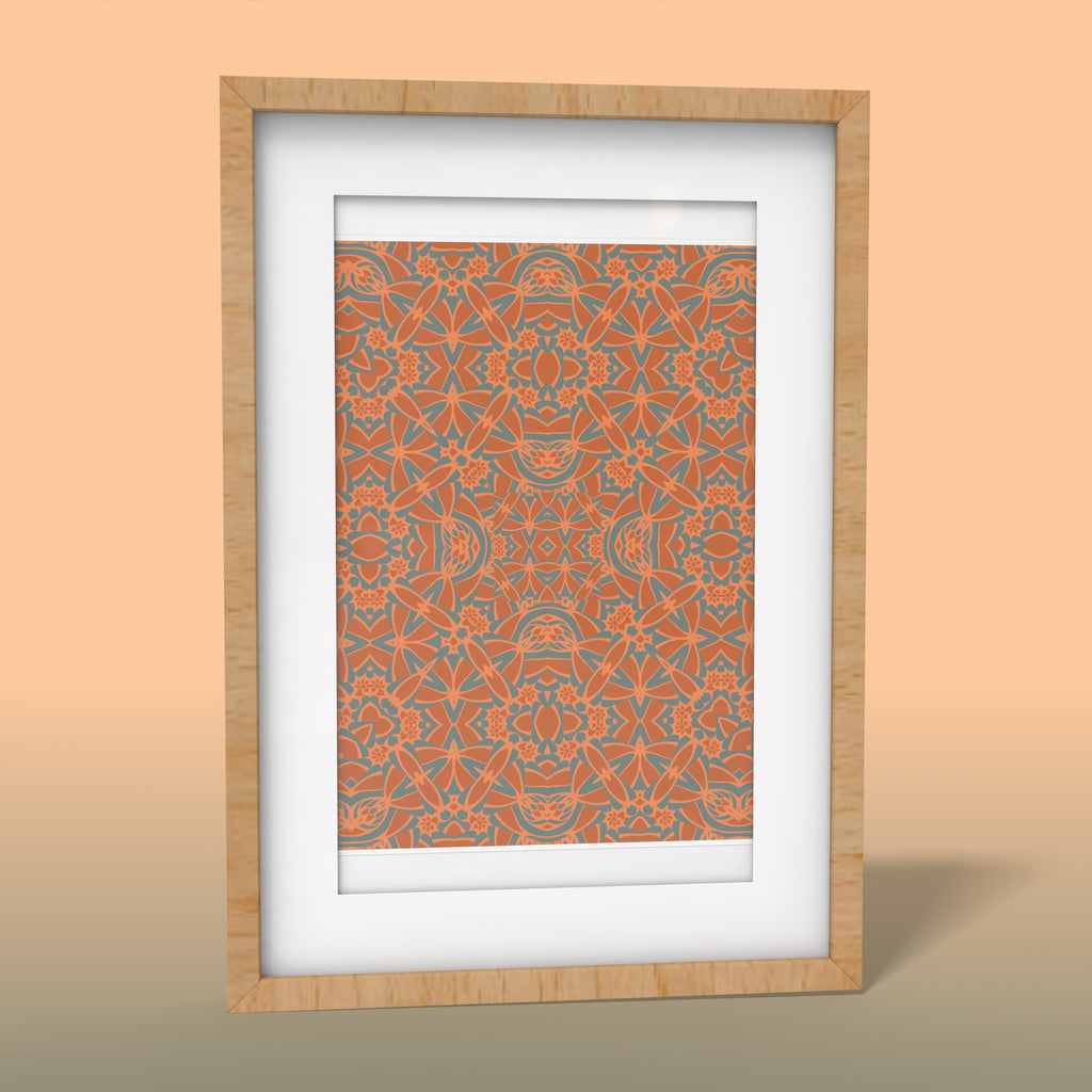 Original Terracotta ornamental artwork by Terra Logos Studio