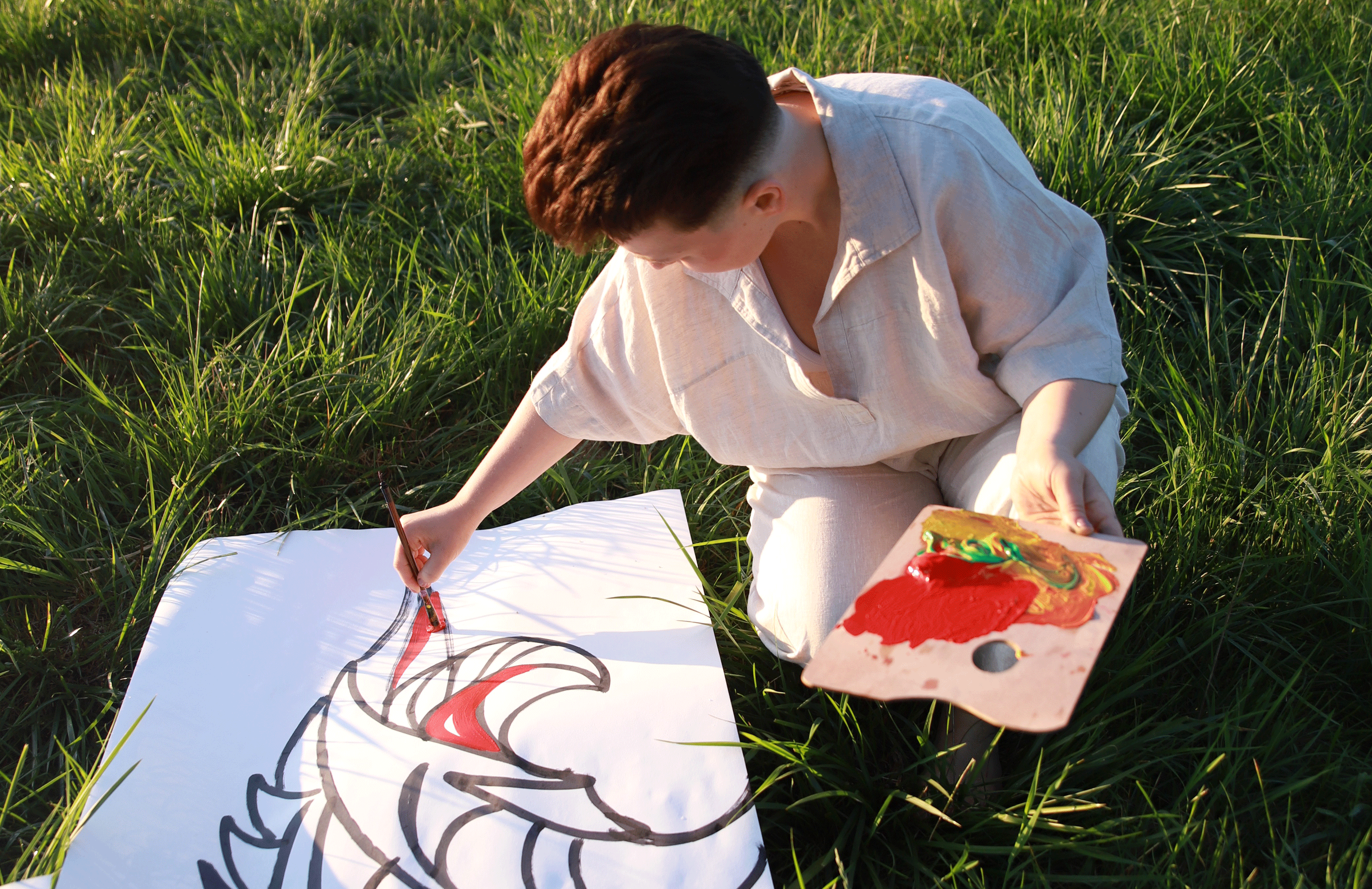 Artist and designer behind Terra Logos Studio